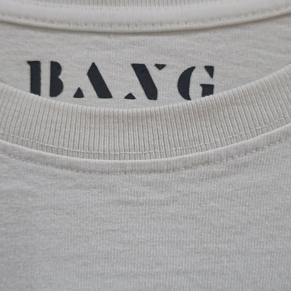 White Men's Tee with Circular Cross Logo XXL - Picture 2 of 4
